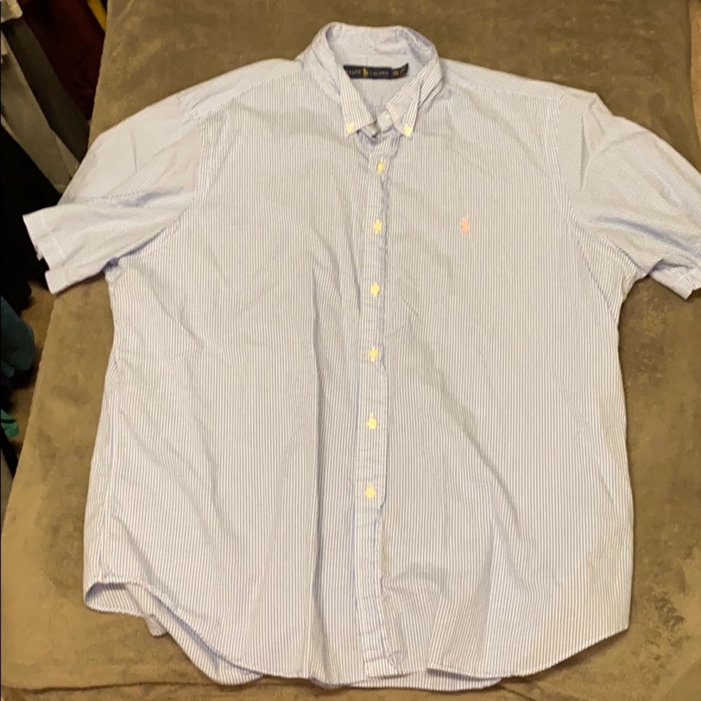 Short Sleeve button-down 2XL. Polo Ralph Lauren.